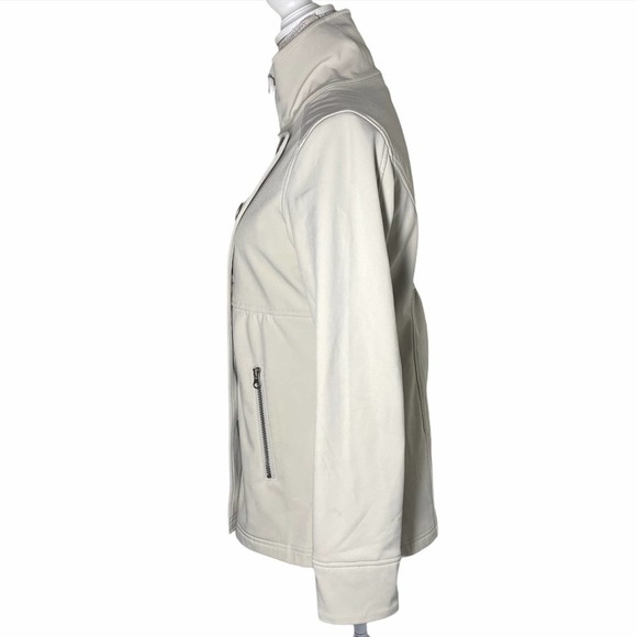 Prana Ivory high neck jacket size S - Picture 4 of 10